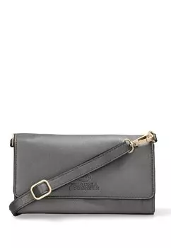 Сумка через плечо Fred de la Bretoniere, серый