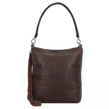 Сумка через плечо FREDs BRUDER Enna Leder 32.5 cm, цвет dark chocolate