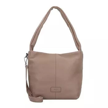 Сумка через плечо FREDs BRUDER Fosa Leder 35 cm, серо коричневый