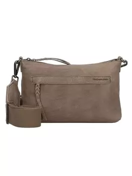 Сумка через плечо FREDs BRUDER Leder 27 cm, цвет soft taupe