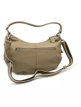 Сумка через плечо FREDs BRUDER Leder Elle Midi, серо коричневый