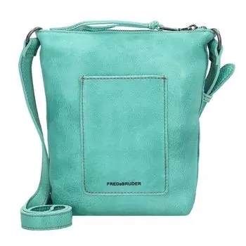 Сумка через плечо FREDs BRUDER My Old Friend Umhngetasche Leder 21 см, аква