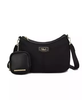 Сумка через плечо Freya из 2 предметов от Mia K Mkf Collection, серый