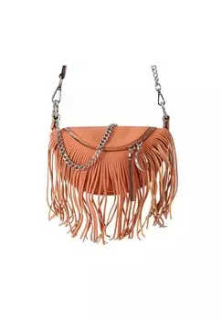 Сумка через плечо Fringes Skien 22 см SEIDENFELT, оранжевый