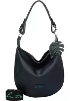 Сумка через плечо Fritzi from Prussia "Eco Hobo", изготовленная из веганских и переработанных материалов Fritzi Aus Preuen, синий