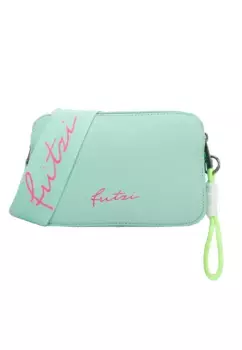 Сумка через плечо Fritzi from Prussia "Jony Cross Bag Air Taupy", с регулируемым ремнем через плечо Fritzi Aus Preuen, зеленый