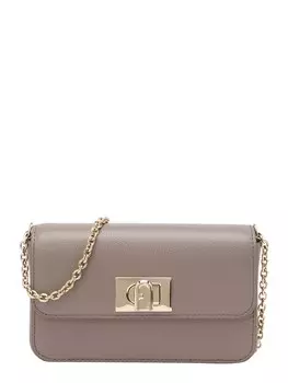 Сумка через плечо FURLA 1927, серо-коричневый