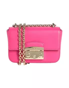 Сумка через плечо Furla, фуксия