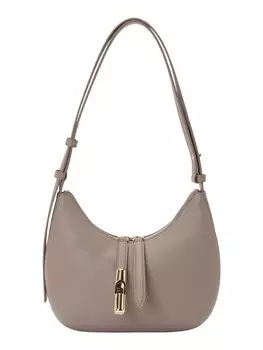 Сумка через плечо FURLA Goccia, серо-коричневый