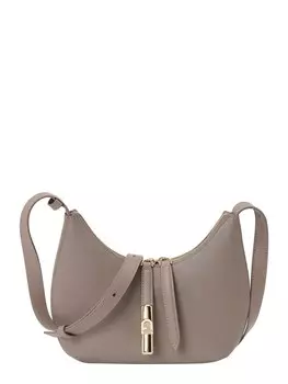 Сумка через плечо FURLA Goccia, серо-коричневый