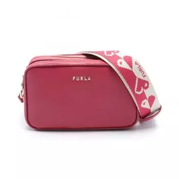 Сумка через плечо Furla из кожи, розовый
