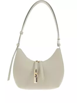 Сумка через плечо Furla из кожи, зеленый
