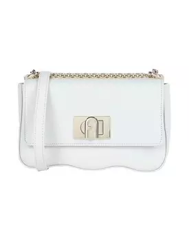 Сумка через плечо Furla, молочный