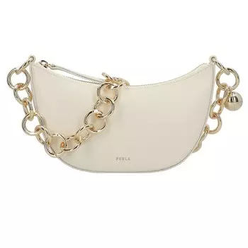 Сумка через плечо FURLA, натуральный белый