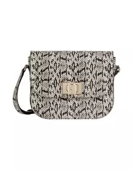 Сумка через плечо FURLA, серый