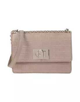 Сумка через плечо FURLA, серый