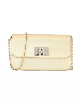 Сумка через плечо Furla, золото