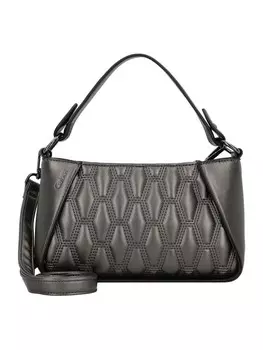 Сумка через плечо Gabor S 24 cm, цвет metallic grey
