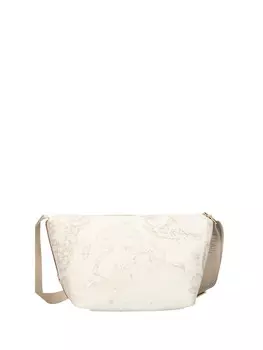 Сумка через плечо geo classic, белая Alviero Martini