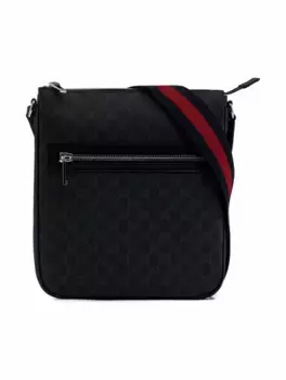 Сумка через плечо GG Supreme Gucci, тёмно-синий