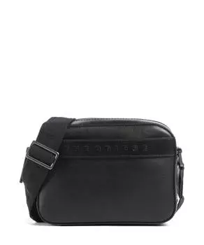 Сумка через плечо Giacomo из зернистой коровьей кожи The Bridge, черный