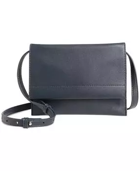 Сумка через плечо Giani Bernini с клапаном из кожи наппа, синий