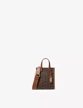 Сумка через плечо Gigi Extra-Small Michael Michael Kors, коричневый