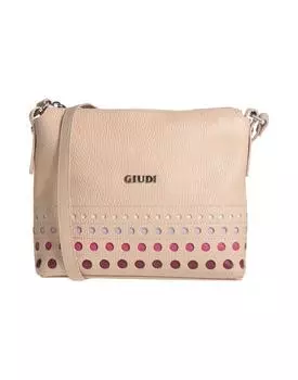 Сумка через плечо GIUDI, бежевый