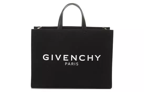 Сумка через плечо GIVENCHY Cabas Series Canvas, женская, среднего размера, черная