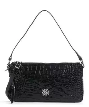 Сумка через плечо Go Wild из тисненой воловьей кожи Picard, черный