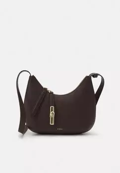 Сумка через плечо GOCCIA SHOULDER BAG Furla, темно-коричневый