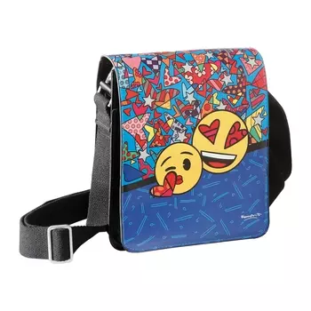 Сумка через плечо Goebel Emoji® by BRITTO® I Love You, цвет Emoji/Britto