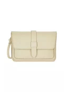 Сумка через плечо Gondola Garofano кожаная 19,5 см BRIC'S, цвет Cream
