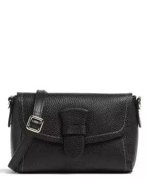 Сумка через плечо Gondola из зерненой кожи Brics, черный