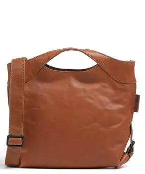 Сумка через плечо Grandma's Luxury Club Mrs. Pop Corn из мелкозернистой кожи Aunts & Uncles, коричневый