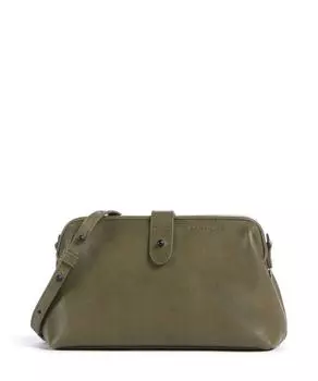 Сумка через плечо Grandma's Luxury Club Mrs. Eclair зернистая коровья кожа Aunts & Uncles, зеленый