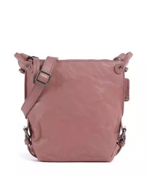 Сумка через плечо Grandma's Luxury Club Mrs. Chocolate Cookie мелкозернистая коровья кожа Aunts & Uncles, розовый