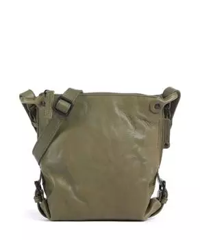 Сумка через плечо Grandma's Luxury Club Mrs. Chocolate Cookie мелкозернистая коровья кожа Aunts & Uncles, зеленый