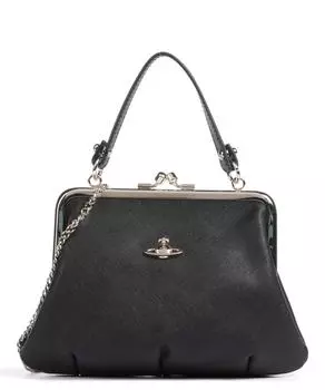 Сумка через плечо Granny из сафьяновой яловой кожи Vivienne Westwood, черный