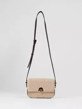 Сумка через плечо Great Plains из овчины, натуральный цвет