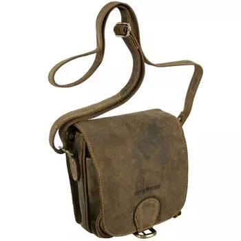 Сумка через плечо GREENBURRY, коричневый
