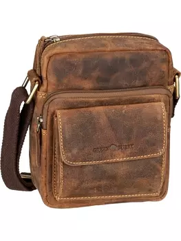 Сумка через плечо Greenburry Umhngetasche Vintage 1542 Travel Crossbody Bag, цвет Sattelbraun