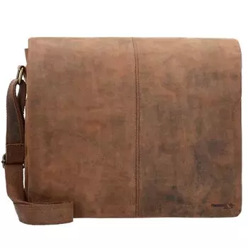 Сумка через плечо Greenland Nature Montenegro Messenger Leder 35 см, натуральный