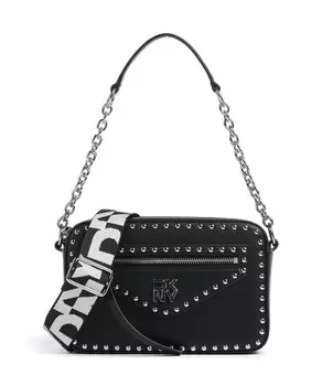 Сумка через плечо greenpoint из зерненой яловой кожи Dkny, черный