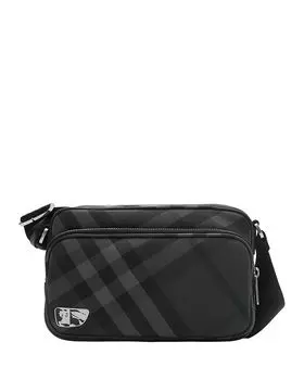 Сумка через плечо Grid Burberry, серый