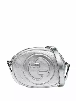 Сумка через плечо Gucci Blondie Gucci, серебристый