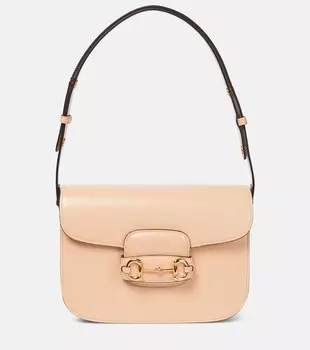 Сумка через плечо Gucci Horsebit 1955 года Gucci, бежевый