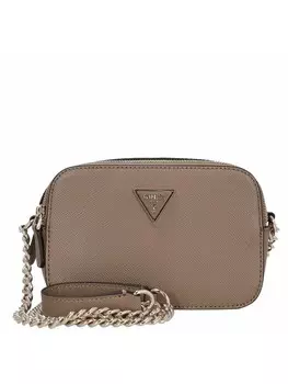 Сумка через плечо Guess 21 cm, цвет dark taupe