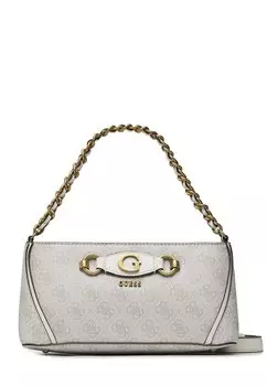 Сумка через плечо Guess, бежевая