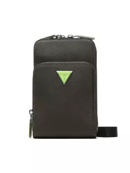 Сумка через плечо Guess Certosa Saffiano Smart HMECSA P3227, серый